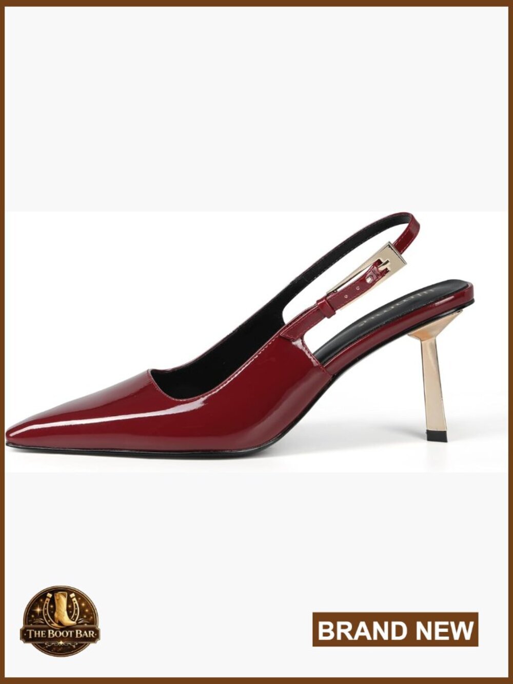 Slingback Heels 3.5 Inch Kitten Heel Pumps Closed Toe Dress Shoes